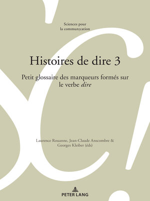 cover image of Histoires de dire 3